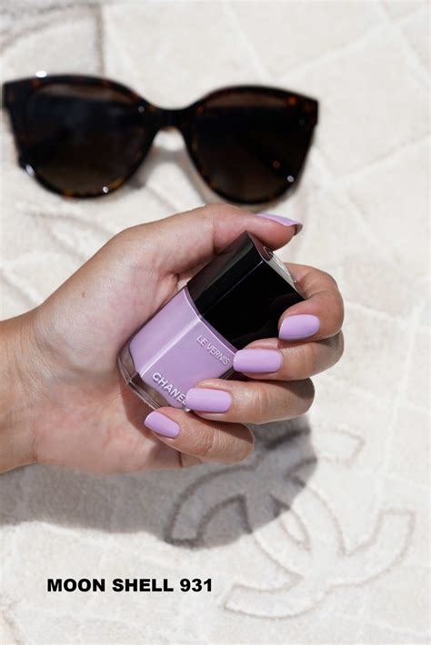 chanel 931 moon shell|CHANEL · Le Vernis Summer 2022 & New Nail Care.